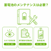 家庭用蓄電池のメンテナンスは必要？点検内容と費用相場のアイキャッチ画像