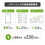 パナソニックの家庭用蓄電池を徹底解説｜2026年のラインナップ・価格・評判のアイキャッチ画像