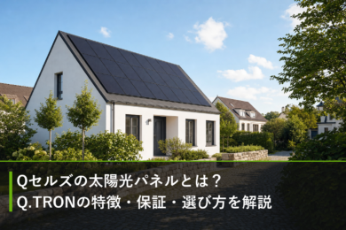 Qセルズの太陽光パネルとは？Q.TRONの特徴・保証・選び方を解説のアイキャッチ画像