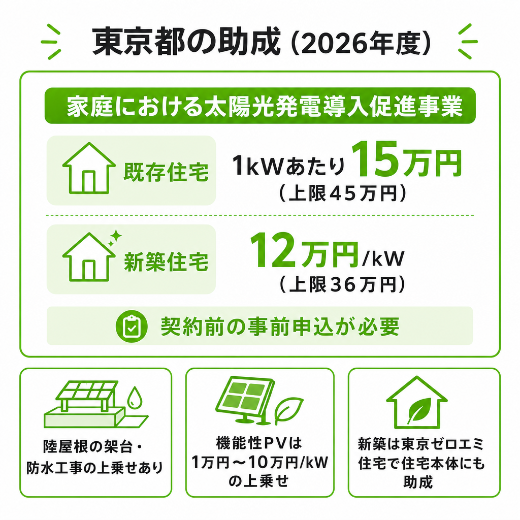 東京都の助成が中心になるのイメージ画像