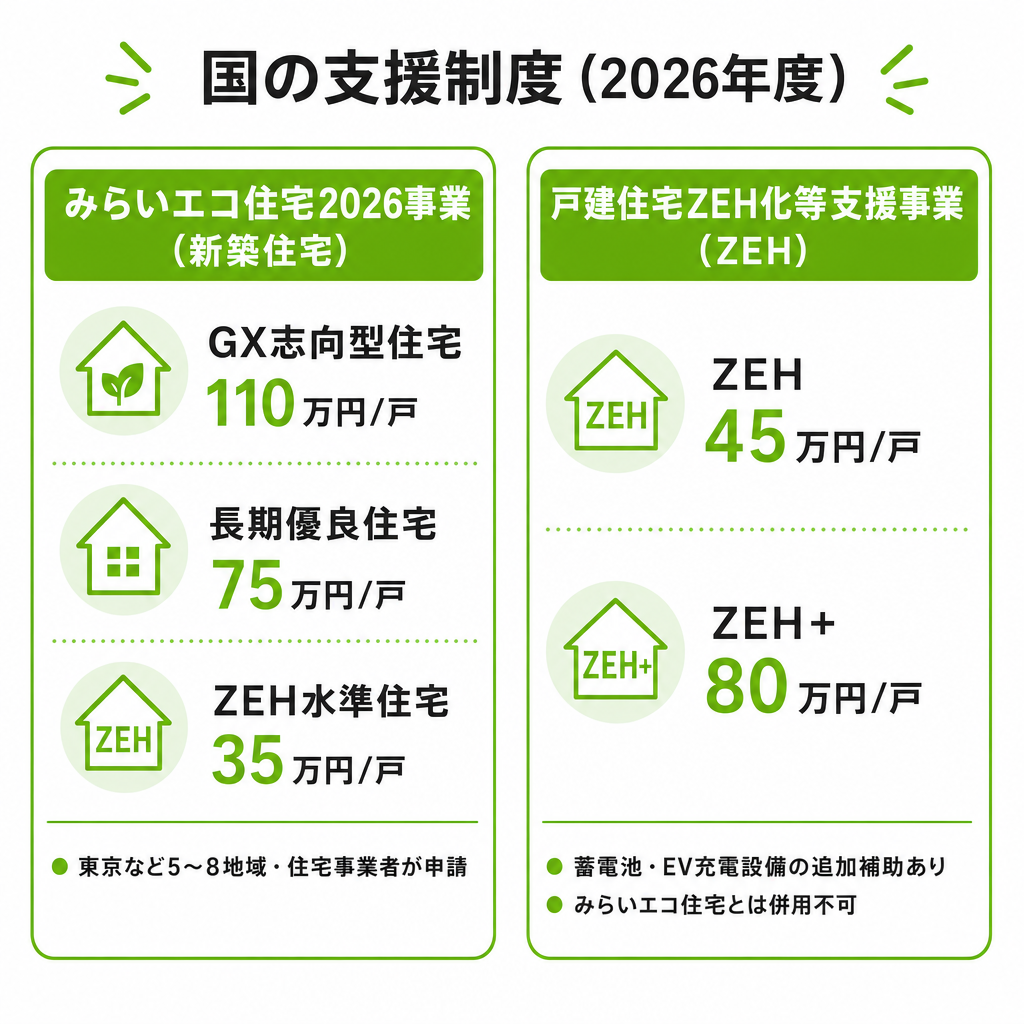 国の支援制度（2026年度）のイメージ画像